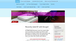 Desktop Screenshot of cruzincoolerupgrades.com